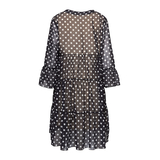 Плаття Ляля 15ШФ120 mom L-XL Чорний Бежевий (770338.1111004) - Pampik - 5