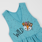 Сарафан Ляля К15ДВ121 110 Зелений (1039496.1404462) - Pampik - 4