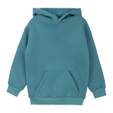 Спортивний костюм на флісі Garnamama Basic Hoodie soft 128 Зелений (1039563.1397597) - Pampik - 7