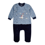 Чоловічок теплий Ляля 8Т07В 74 Голубой Синий (562314.492431) - Pampik