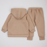 Спортивний костюм на флісі Ляля К2ТФ101 122 Бежевий (1026168.11239015) - Pampik - 2