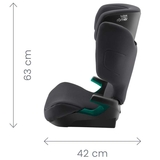 Автокрісло Britax Römer Adventure Plus Midnight Grey (2000036853) - Pampik - 6