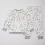 Піжама утеплена Ляля К3ФТ118 98 Молоко (1029659.8038012) - Pampik - 2