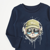 Лонгслів Ляля 3ІН156 92 Синій (870132.1226613) - Pampik - 3