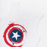 Футболка Ляля 4СК112 128 Белый (794518.1139871) - Pampik - 2