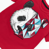 Футболка Ляля 3СК145 134 Бордовий (794490.1139864) - Pampik - 2