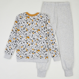 Піжама утеплена Ляля К3ФТ118 К3ФТ143 К3ФТ152 К3ФТ153 футер 104 Сірий (958047.11844617) - Pampik - 2