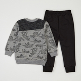 Спортивний костюм Ляля К3ДВ001 80 Сірий (1039490.1308691) - Pampik - 2