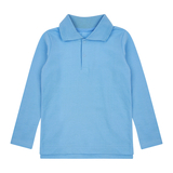 Поло з довгим рукавом Ляля 3ЛК131 140 Голубой (989045.917564) - Pampik