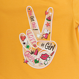 Футболка Ляля 3СК143 122 Желтый (740364.1053795) - Pampik - 3