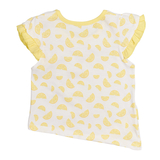 Футболка ясельна Ляля 3Т08 80 Белый Желтый (577045.43753) - Pampik - 2
