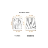 М'які вкладиші в автокрісло OkiDay Basic (21906) - Pampik - 11