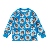 Світшот утеплений Ляля 3ТФ158 98 Синий (859268.1215754) - Pampik