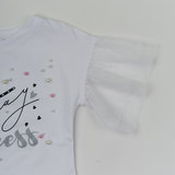 Футболка Ляля 3СК142 110 Белый (736735.1053802) - Pampik - 3