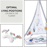Багатофункціональний ігровий килимок Hauck 1st Tent White (76306-7) - Pampik - 3