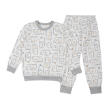 Піжама утеплена Ляля К3ФТ118 98 Молоко (1029659.8038012) - Pampik