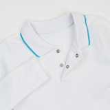 Поло з довгим рукавом Ляля 3ЛК131 152 Білий (989041.917563) - Pampik - 3