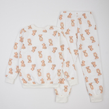 Піжама утеплена Ляля К3ФТ118 К3ФТ143 К3ФТ152 К3ФТ153 футер 122 Молоко (1027071.11844624) - Pampik - 2