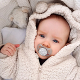 Пустышка силиконовая Twistshake Pastel Grey White, ортодонтическая, 0-6 мес., 2 шт. (78594) - Pampik - 3