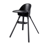 Стільчик для годування Twistshake Black (78939) - Pampik