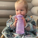 Чашка-непроливайка із силіконовою соломинкою Twistshake Pastel Purple, 360 мл (78591) - Pampik - 3