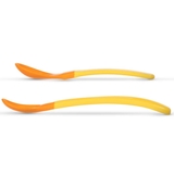 М'які ложки Baboo, жовтий, 2 шт. (10-035) - Pampik - 3