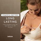 Молоковідсмоктувач електричний портативний Baboo, подвійний, какао (2-012) - Pampik - 6