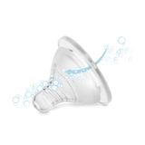 Силиконовая соска Baboo, широкое горлышко, быстрый поток, 6+ мес, 2 шт. (4-112) - Pampik - 6