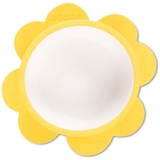 Мисочка силиконовая Baboo с основой-присоской, 6+ мес, желтый (9-021) - Pampik - 2