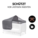 Сітка для дитячого манежу Hauck Travel Bed Canopy Grey (59920-4) - Pampik - 7
