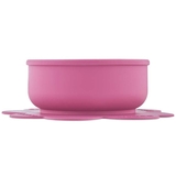 Мисочка силіконова Baboo з основою-присоскою, 6+ міс, фіолетовий (9-036) - Pampik - 3