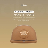 Молоковідсмоктувач електричний портативний Baboo, подвійний, какао (2-012) - Pampik - 4