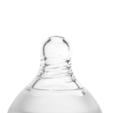 Силіконова соска Baboo, широке горлечко, повільний потік, 0+ міс, 2 шт. (4-110) - Pampik - 6