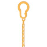 Цепочка для пустышки Baboo Safari, оранжевый (7-307) - Pampik - 3