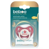 Пустушка симетрична Baboo Sea Life латекс, червона, 6+ міс. (5-041) - Pampik - 4