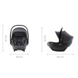 Автокрісло Britax Römer Baby-Safe Core Space Black (2000038429) - Pampik - 5