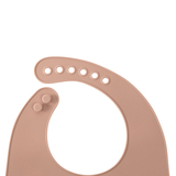 Нагрудник силіконовий Baboo Sea Life, какао, 4+ місяців (11-019) - Pampik - 3