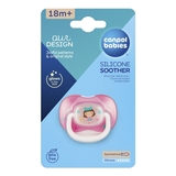 Силіконова симетрична пустушка Canpol Babies Toys, рожевий, 0-6 міс. (23/291 Рожевий) - Pampik - 3