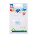 Силіконова кругла пустушка Canpol Babies Newborn Baby 0-6 міс., білий (22/562) - Pampik - 5