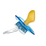 Латексна анатомічна пустушка Canpol babies Basic, 6-18 міс., блакитний (22/426 Синій) - Pampik - 3