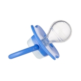 Пустушка силіконова анатомічна Canpol babies Love&sea, 0-6 міс., блакитний (22/410_new blue) - Pampik - 2