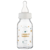 Бутылочка стеклянная Canpol Babies, бирюзовый, 120 мл (42/202 Бірюзовий) - Pampik - 2