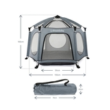 Манеж дитячий DreamBaby Adventure Blue/Grey (G9510) - Pampik - 3