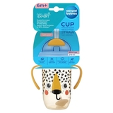 Кружка-непроливайка Canpol babies BabiesBoo Гепард з трубочкою та обтяжувачем, 270 мл, помаранчевий (56/617_ora) - Pampik - 5