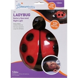 Нічний світильник DreamBaby Ladybug, червоний з чорним (F689) - Pampik - 3