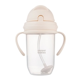 Кружка-непроливайка Canpol babies з трубочкою та обтяжувачем, 270 мл, бежевий (56/623_cre) - Pampik - 2