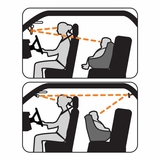 Додаткове овальне дзеркало DreamBaby EZY-View (G1230) - Pampik - 2