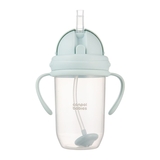 Кружка-непроливайка Canpol babies з трубочкою та обтяжувачем, 270 мл, зелений (56/623_gre) - Pampik