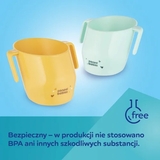 Ергономічна кружка Canpol babies для навчання самостійного пиття, 180 мл, бірюзовий (74/060_tur) - Pampik - 8