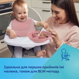 Мисочка силіконова на присосці Canpol babies Dots з секціями, сірий (51/403_grey) - Pampik - 5